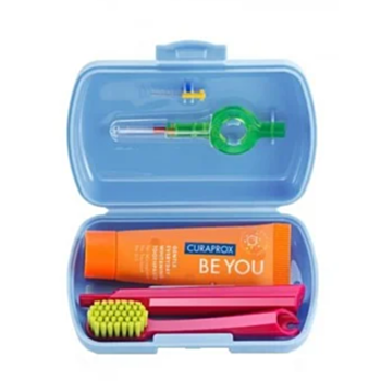 КУРАПРОКС КОМПЛЕКТ СИН ЗА ПЪТ BE YOU ПЗ С ПРАСКОВА И КАЙСИЯ 10МЛ+ИНТЕРДЕНТАЛНА ЧЕТКА Х 2+ЧЗ 5460