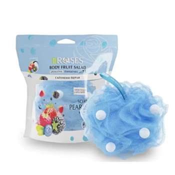 АГИВА ГЪБА ЗА БАНЯ СЪС САПУНЕНИ ПЕРЛИ ГОРСКИ ПЛОД