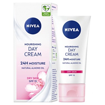 НИВЕА ХИДРАТИРАЩ ДНЕВЕН КРЕМ ЗА СУХА КОЖА 50МЛ 81243 Х