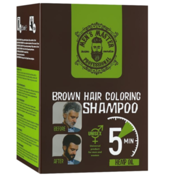 МЕН МАСТЪР ОЦВЕТЯВАЩ ШАМПОАН ЗА КОСА - КАФЯВ ЦВЯТ 25МЛ Х 10