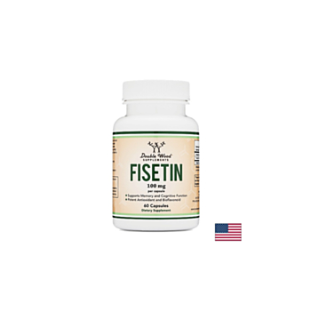 Fisetin/ Физетин, 100 mg, 60 капсули Double Wood 8687422207839