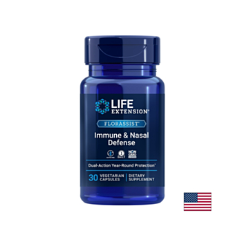 Florassist® Immune & Nasal Defense/ Пробиотик в подкрепа на имунитета и дихателната система х 30 капсули