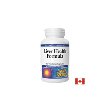 Формула за здрав черен дроб, 60 V капсули Natural Factors 068958035468