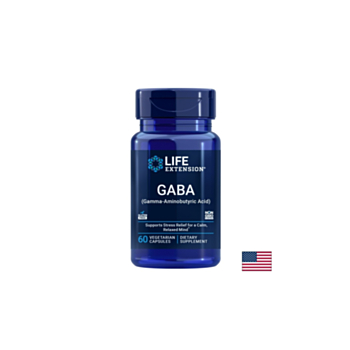ГАБА (гама-аминомаслена киселина) – При безсъние и стрес, 100 mg, 60 веган капсули