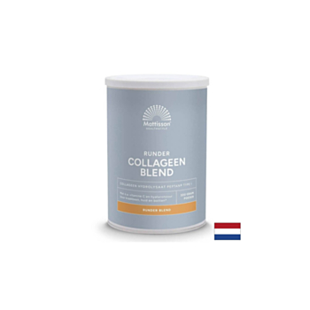 Говежди колаген тип I с калций, магнезий, МСМ, витамин С и хиалуронова киселина, 300 g прах с аромат на ванилия 