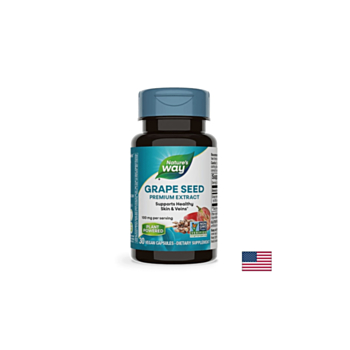 Grape Seed with Vitamin C/ Гроздово семе с Витамин С х 30 капсули Nature’s Way