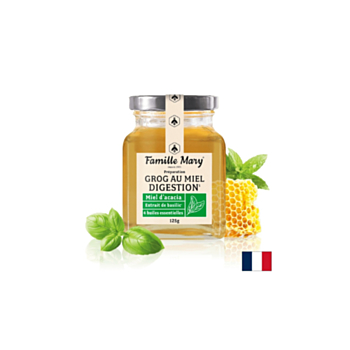 Грог за добро храносмилане (с акациев пчелен мед, 4 вида етерични масла и босилек), 125 g