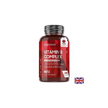 Имунитет и енергия - Витамин В-Комплекс + Витамин С, 365 таблетки - Vitamin B complex 