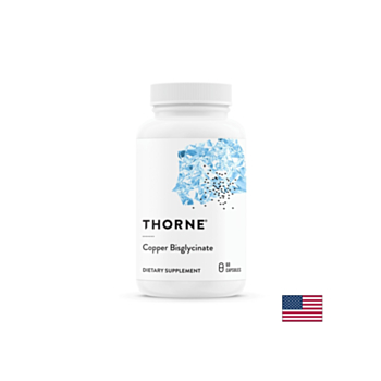 Мед (бисглицинат) - антиоксидантна и имунна защита - Copper, 2 mg, 60 капсули Thorne