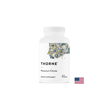 Калий (цитрат) – сърдечносъдова и мускулна функция, 99 mg, 90 капсули