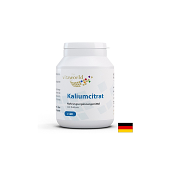 Калий (цитрат) - за електролитен баланс, 120 капсули