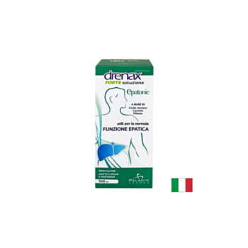 Формула за черния дроб и жлъчката – хепатоник - Дренакс - Drenax® Forte – с бял трън, артишок и холин, 500 ml, 33 дози 8052049553582