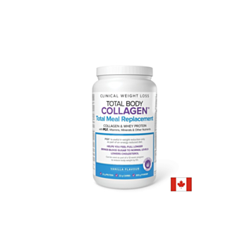 Колаген, суроватъчен протеин с PGX витамини, минерали и нутриенти -  Total Body Collagen™ , 855 g прах, с вкус на ванилия Natural Factors 07765026443