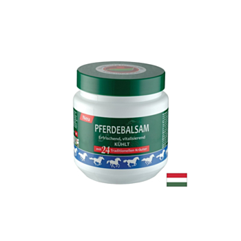 Конски балсам с масло от канабис и 24 билкови екстракта – Охлаждащ ефект, 500 ml 5998844741119