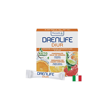 Котешки мустачки 1800 mg + Пилосела + Черешови дръжки – Срешу задържане на течности и детокс, DrenLife Diur, 30 сашета