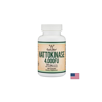 Кръвообращение - Натокиназа, 200 mg, 120 капсули Double Wood 850033272239