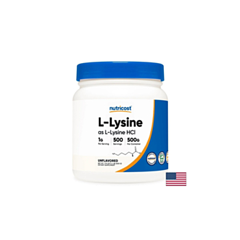 L-Лизин – Имунитет и мускулно възстановяване, 500 g прах 