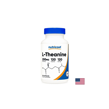 L-Теанин – За намаляване на стреса и по-добра концентрация, 200 mg, 120 капсули