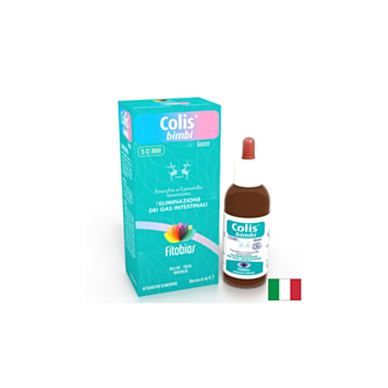 Лайка + резене + маточина – При подуване и стомашен дискомфорт при деца, Colis® Bimbi, 30 ml капки 8053782430543