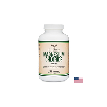 Magnesium chloride/ Магнезий (хлорид), 180 капсули Double Wood 8687422207945