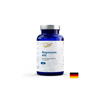 Магнезий (оксид) - Сърдечна функция, мускули добро настроение, 120 капсули