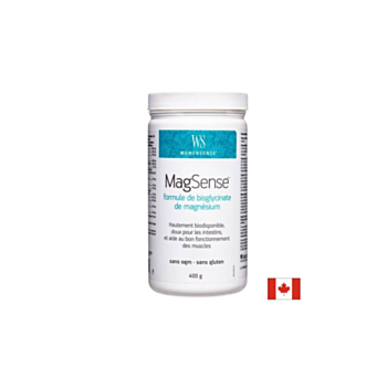 MagSense® Magnesium Bisglycinate Formula/ Магнезий бисглицинат формула 400 g Natural Factors 628826001782