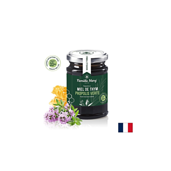 Пчелен мед от дива мащерка + зелен прополис (PAOT® 33+), 200 g