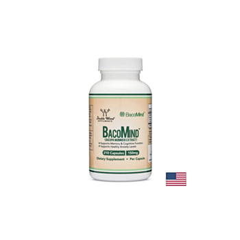 Мозъчна функция - Бакопа Мониери BacoMind™, 210 капсули Double Wood 8687422208370