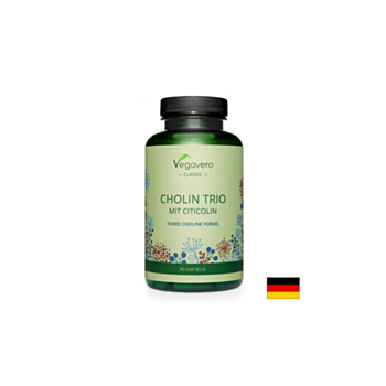 Мозъчна функция - Холин, Цитиколин и Фосфатидилхолин, 90 капсули Vegavero