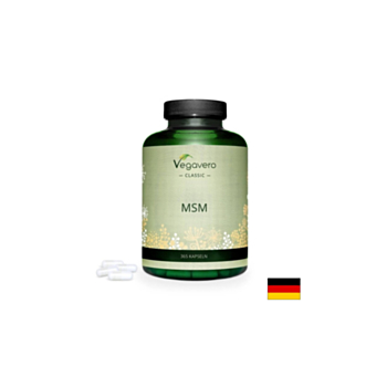 MSM/ МСМ /Метил-сулфонил-метан, 365 капсули, 100% Vegan Vegavero