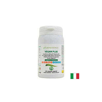 Мултивитамини за вегани с ензими &ndash; Енергия и оптимално усвояване, Vegan Plus, 60 капсули