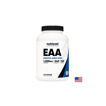 Мускулна маса - Есенциални аминокиселини - EAA, 240 капсули 