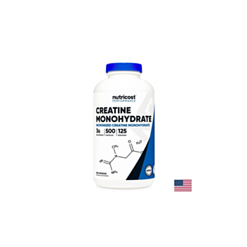 Мускулна маса и сила - Креатин Монохидрат, 750 mg х 500 капсули 