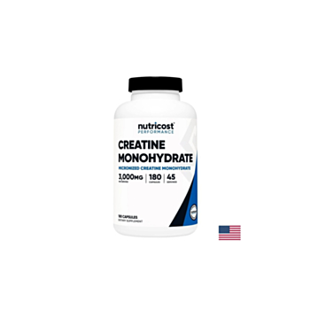 Мускулна маса - Креатин монохидрат, 3 g х 180 капсули 