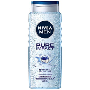 НИВЕА ДУШ ГЕЛ МЕН PURE IMPACT 500МЛ 80893 В