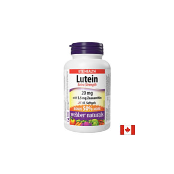 Очно здраве - Лутеин 20 mg + Зеаксантин 3.5 mg, 45 софтгел капсули 625273038286