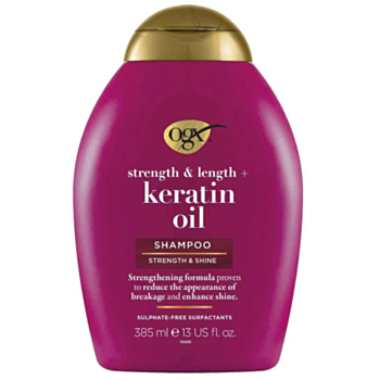OGX ШАМПОАН С КЕРАТИН И АРГАНОВО МАСЛО 385МЛ