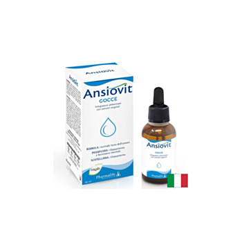 Пасифлора 240 mg + Златен корен + Скутелария – Срещу стрес и напрежение, Ansiovit, 50 ml капки