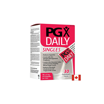 PGX® Daily Ultra Singles / За отслабване/, 30 сашета Natural Factors 068958035703