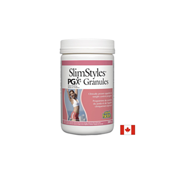 PGX® SlimStyles® / За отслабване / x 300 g гранули Natural Factors 068958035857