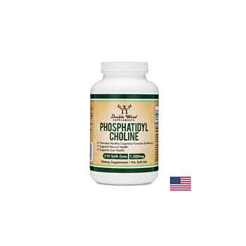 Phosphatidyl Cholinе/ Фосфатидил Холин, 210 софтгел капсули Double Wood 8687422208058