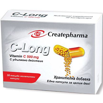 ВИТАМИН Ц- ЛОНГ 500МГ ТАБЛ Х 30 