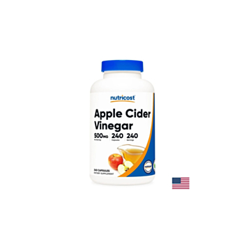 Поддържане на теглото - Ябълков оцет, 500 mg x 240 капсули 810014679129