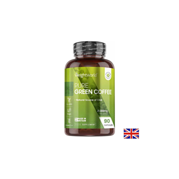 Поддържане на теглото - Зелено кафе, 90 капсули Weight Worl 8687422210259