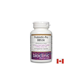 Probiotic-Pro BB536 - 10 млрд.активни пробиотици, 60 V капсули Natural Factors 629022094592