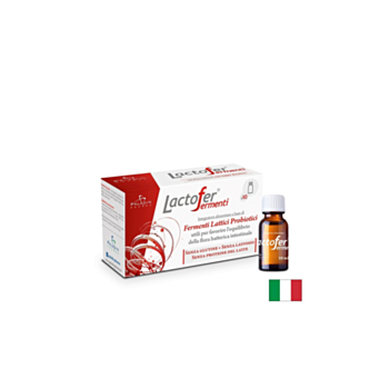 Пробиотик Lactofer 2 млрд. активни пробиотици, 10 флакона 8052049551137