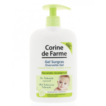 КОРИН ДЕ ФАРМ 49104 БЕБЕ ГЕЛ ЗА КОСА И ТЯЛО ЗЕЛЕН 500МЛ