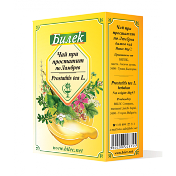 ЧАЙ ПРИ ПРОСТАТИТ ПО ЛАМБРЕВ 80 г БИЛЕК