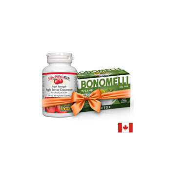 Промопакет „Детокс и метаболитна подкрепа“ – Ябълков пектин супер концентрат + подарък билков чай