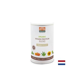 Растителен протеин (от грах, ориз, коноп, бадем, тиква, саша инчи и слънчоглед) Био, 400 g прах Mattisson Healthstyle